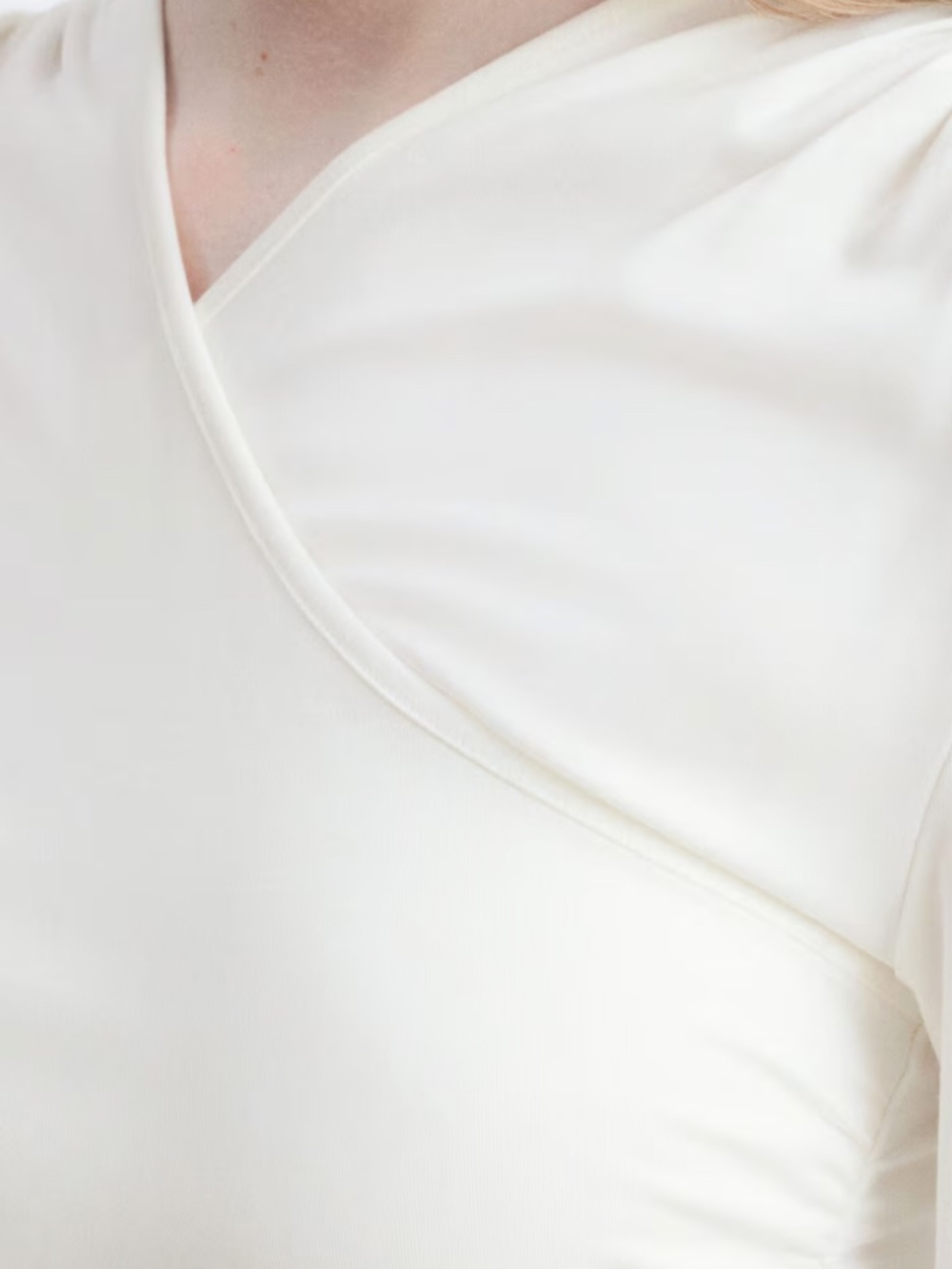 Modal Jersey Wrap Top - Picture 5 of 5